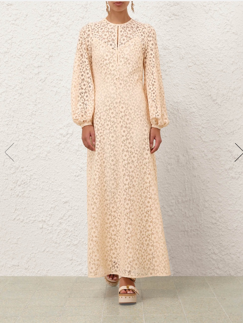 Zimmermann lace maxi dress